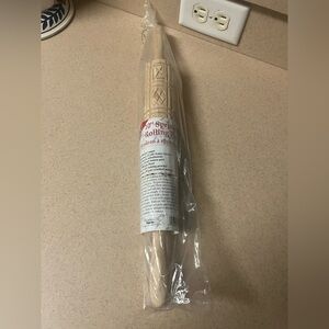 NEW Norpro Springerle 10” Wood Cookie Rolling Pin